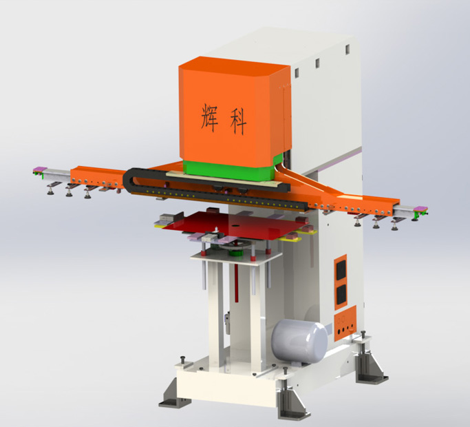 沖壓機(jī)械手組成和信號傳遞的流程